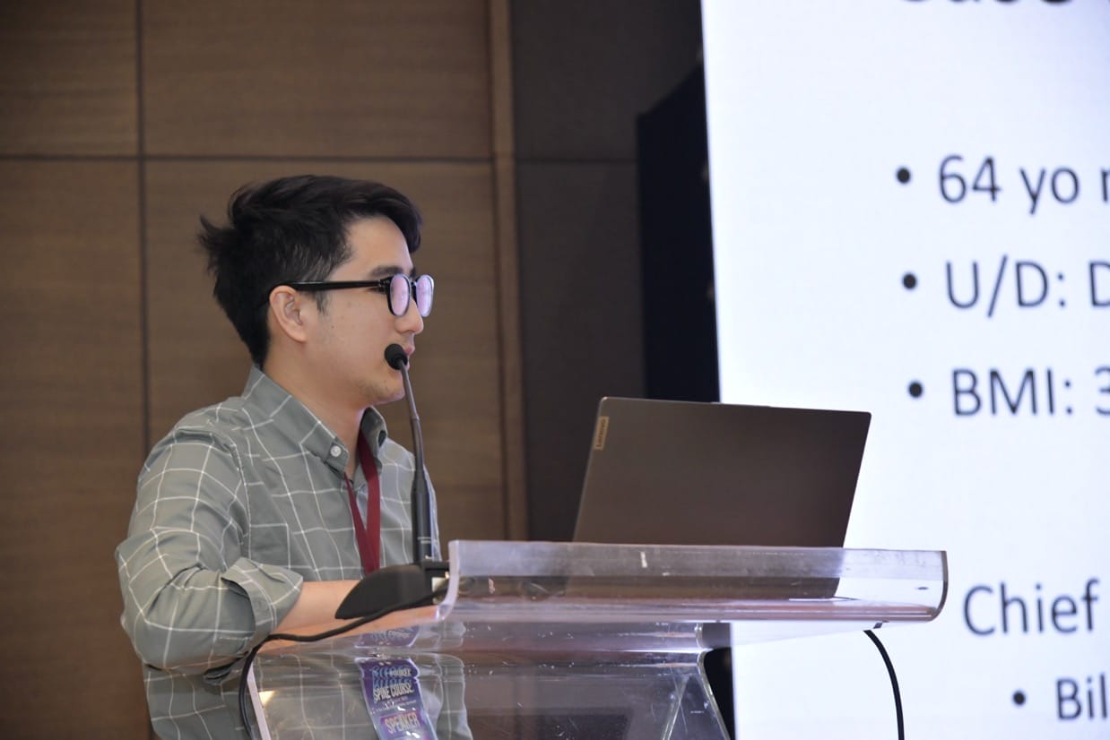 กระดูกสันหลัง วิทยากรนำเสนอในการประชุมวิชาการ BASIC SPINE COURSE 2025 ออร์โธปิดิกส์