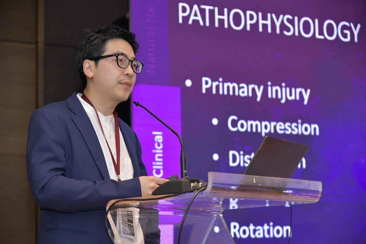 กระดูกสันหลัง โลโก้ SST สมาคมกระดูกสันหลังแห่งประเทศไทย ออร์โธปิดิกส์