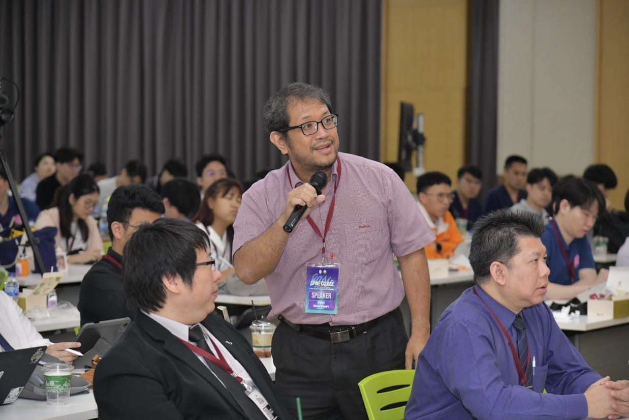 กระดูกสันหลัง โลโก้ SST สมาคมกระดูกสันหลังแห่งประเทศไทย ออร์โธปิดิกส์