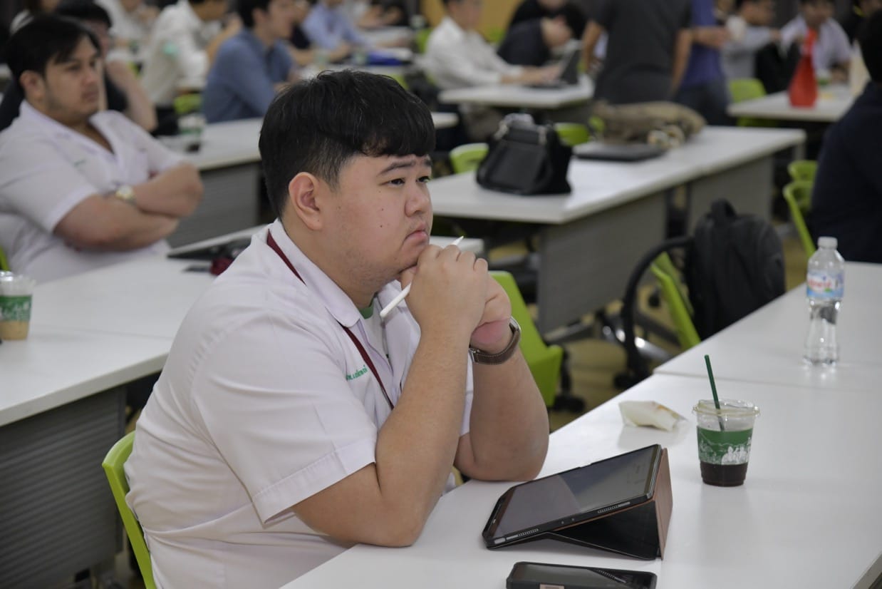 กระดูกสันหลัง ผู้เข้าร่วมงานประชุมวิชาการ BASIC SPINE COURSE 2025 กำลังฟังบรรยาย ออร์โธปิดิกส์