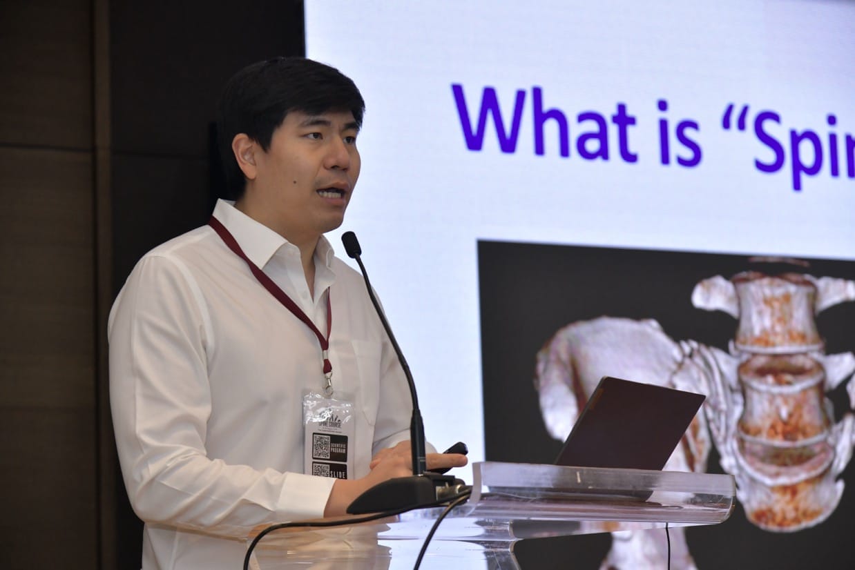 กระดูกสันหลัง วิทยากรบรรยายเรื่องกระดูกสันหลังในงานประชุมวิชาการ BASIC SPINE COURSE 2025 ออร์โธปิดิกส์
